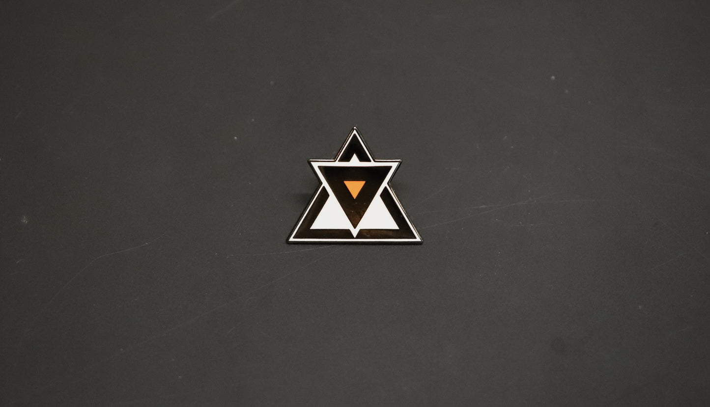 Kaidro Hard Nickel Enamel Pin