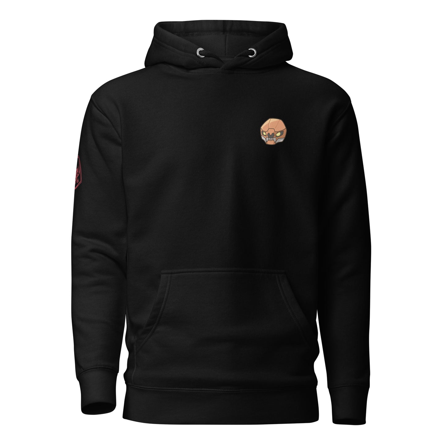Grimbone Clan Head Small Logo Hoodie