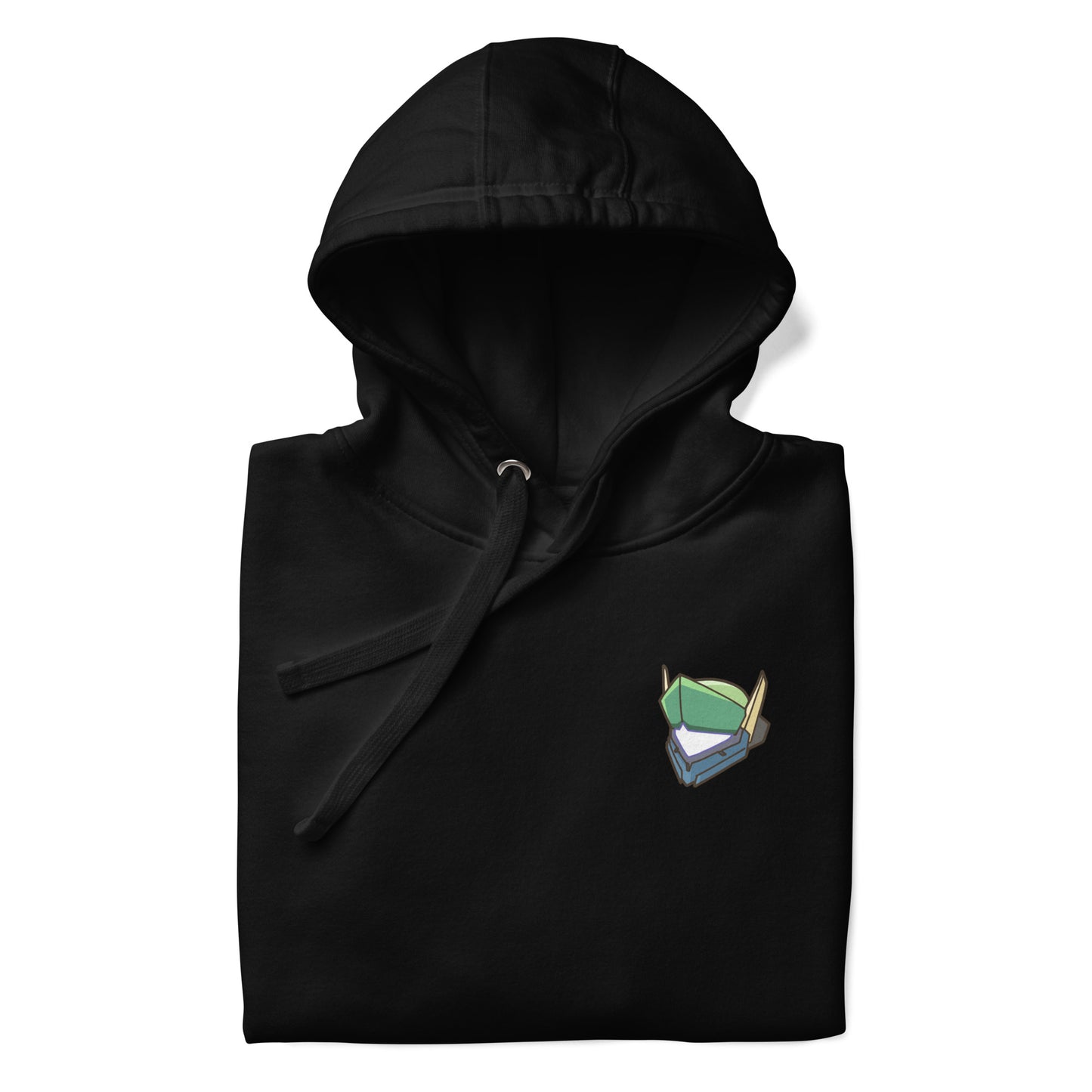Emerald Hand Clan Head Small Logo Hoodie