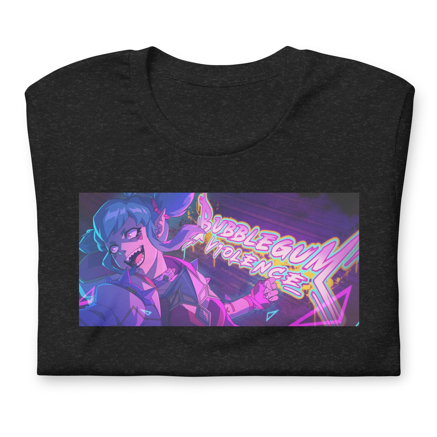 Bubblegum Violence Clan Banner Relaxed Fit T-shirt