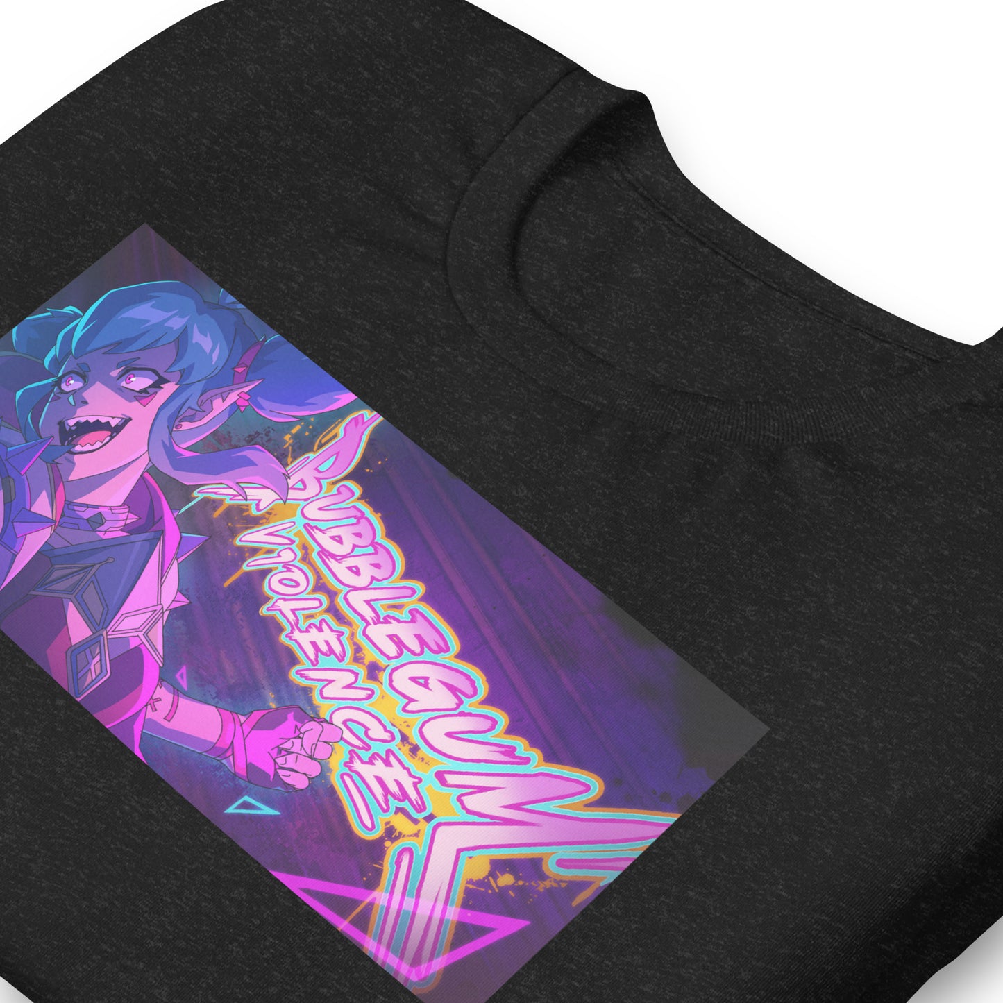 Bubblegum Violence Clan Banner Relaxed Fit T-shirt