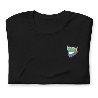 Emerald Hand Clan Head Small Logo T-shirt