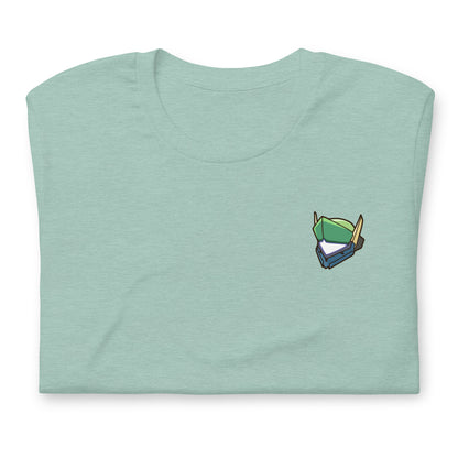 Emerald Hand Clan Head Small Logo T-shirt