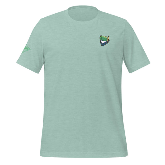 Emerald Hand Clan Head Small Logo T-shirt